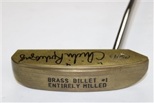 Chi-Chi Rodriguez Signed Callaway Brass Billet #1 Entirely Milled S2-H2 Putter JSA ALOA