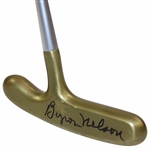 Byron Nelson Signed Titleist Bulls-Eye Wide Blade John Reuter Jr. Design Putter