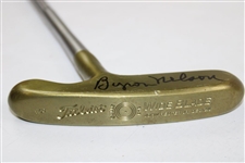Byron Nelson Signed Titleist Bulls-Eye Wide Blade John Reuter Jr. Design Putter