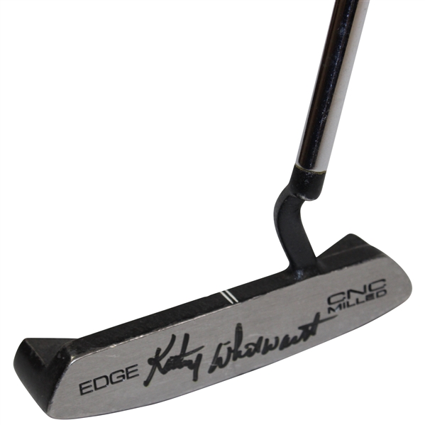 Kathy Whitworth Signed Hogan Vector-1 CNC Milled EDGE Putter JSA ALOA