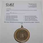 Champion Hale Irwin's 1999 Nationwide Championship 10k Gold Winner's Medal