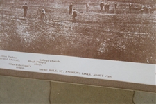19th Century Framed Photo Print - Titled Home Hole, St. Andrews Links, About 1850