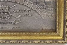 St Andrews 'Home of Golf' Millennium Ed 1/100 Artist Proof Resin Gold Leaf by Bill Waugh