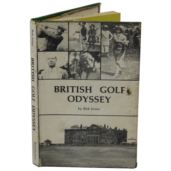 Bob Jones Signed 1977 British Golf Odyssey 