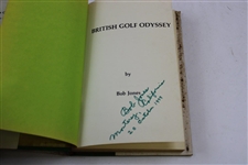 Bob Jones Signed 1977 'British Golf Odyssey' 