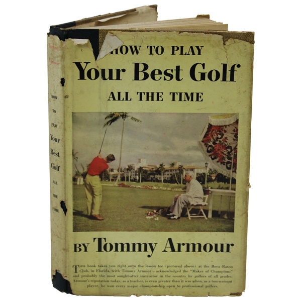 1953 How To Play Your Best Golf All The Time by Tommy Armour