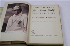 1953 'How To Play Your Best Golf All The Time' by Tommy Armour