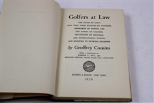 1949 'Golfers At Law' by Geoffrey Cousins