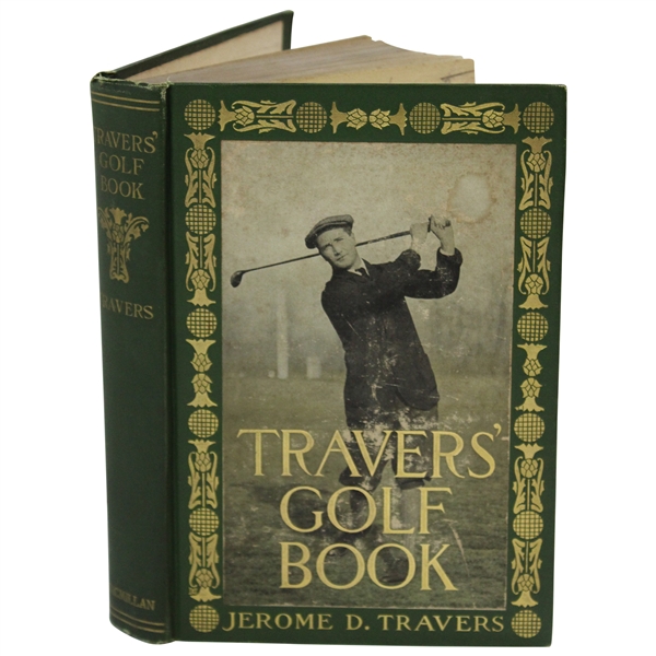 1913 Travers Golf Book by Jerome Travers