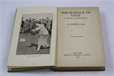 1924 'The Science Of Golf A Study In Movement' P Fowlie