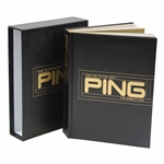 2017 And The Putter Went Ping Presentation Copy Signed by John Solheim To Mark Calcavecchia 