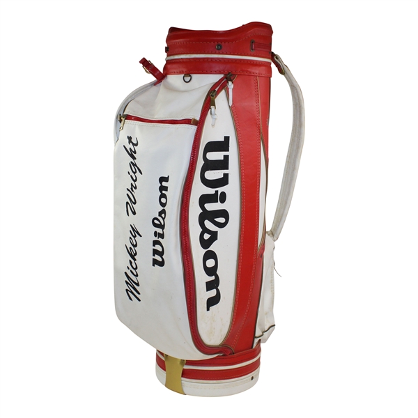 Mickey Wright Match Used Wilson Staff Full Size Golf Bag