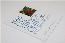 Jack Nicklaus Signed 1993 US Senior Open at Cherry Hills Program JSA ALOA