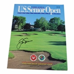 Jack Nicklaus Signed 1991 US Senior Open at Oakland Hills Program JSA ALOA
