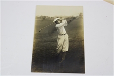 1925 USGA US Amateur at Oakmont Entry Fee Receipt w/Photo of Contestant - Bobby Jones Win