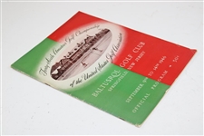 1946 US Amateur at Baltusrol Official Program - Stanley Bishop Winner