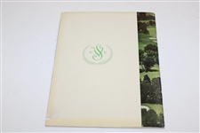 Billy Maxwell Signed 1951 US Amateur at Saucon Valley CC Official Program JSA ALOA