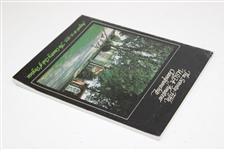 Champion ANGC Chairman Fred Ridley Signed 1975 US Amateur Official Program JSA ALOA