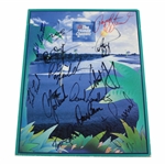 Seve, Mickelson, Payne & others Signed 1995 The Honda Classic Official Program JSA ALOA