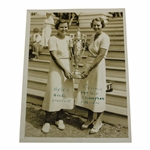 Virginia Van Wie 1933 Associated Press Wire Photo w/ Helen Hicks