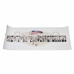 Billy Casper Signed US Ryder Cup Team Captains Poster JSA ALOA