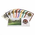 Set of Eight (8) 1997 US Open at Congressional Tickets - Els Win