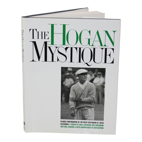 Ben Hogan Perfectly Signed The Hogan Mystique Hard Cover Book JSA ALOA