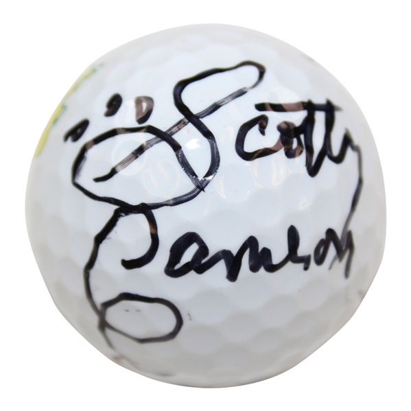 Scotty Cameron Signed Titleist Masters Logo Golf Ball JSA ALOA