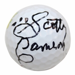 Scotty Cameron Signed Titleist Masters Logo Golf Ball JSA ALOA