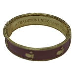 Capucine De Wulf Pink Masters Bracelet 'A Tradition Unlike Any Other' In Box