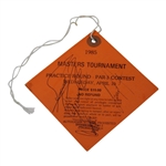 Seve, Palmer, Brewer, Archer, Casper, Zoeller & others Signed 1985 Par-3 Ticket #08480 JSA ALOA