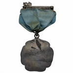 1900 Morris County Golf Club Sterling Silver Winner's Medal on Ribbon - Early USGA Member Club