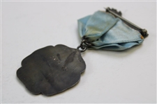 1900 Morris County Golf Club Sterling Silver Winner's Medal on Ribbon - Early USGA Member Club