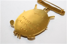 1899 Womens Championship at Deal Golf Club Gold Winner's Medal Presented by A.C. Twining