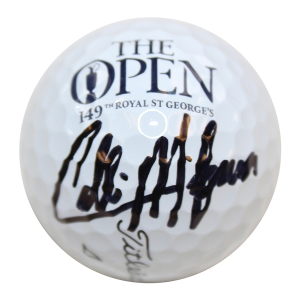Collin Morikawa Signed 2021 The Open at Royal St. Georges Golf Ball JSA #WIT687575