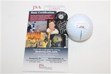 Jim Furyk Signed Titleist USA Logo Golf Ball w/'58' JSA #Ll49621