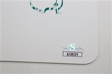 Scottie Scheffler Signed Augusta National Golf Club Scorecard JSA #AJ28235