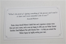 Arnold Palmer Logo Parker Pen In Original Box