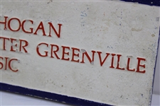 Ben Hogan Greater Greenville Classic Sign