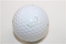 Jack Nicklaus Signed Masters Logo Titleist Golf Ball JSA ALOA