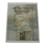 Original Bobby Jones Oil Painting 'Bobby at East Lake' by Artist Robert Fletcher - Framed