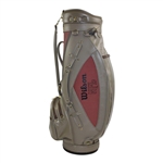 Jack Ham, Deacon Jones, Jack Younglood & Others Signed Wilson NFL Full Size Golf Bag JSA ALOA