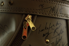 Jack Ham, Deacon Jones, Jack Younglood & Others Signed Wilson NFL Full Size Golf Bag JSA ALOA