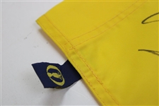 Nicklaus, Player, Mickelson, McIlroy & (18) OPEN Champs Signed Open Championship Flag JSA ALOA