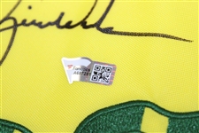 Tiger Woods Signed 2019 Masters Embroidered Flag Fanatics & Upper Deck COA