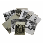Ten (10x) Black & White Photos of Ryder & Walker Cup Players & Open Champion