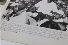 Ten (10x) Black & White Photos of Ryder & Walker Cup Players & Open Champion