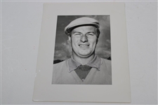 Ten (10x) Black & White Photos of Ryder & Walker Cup Players & Open Champion