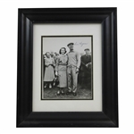Ben Hogan Signed 1953 Open Championship Photograph of Ben Hogan & His Wife JSA ALOA