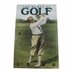 Large 1990 Golf Calendar with Large Image of Bobby Jones